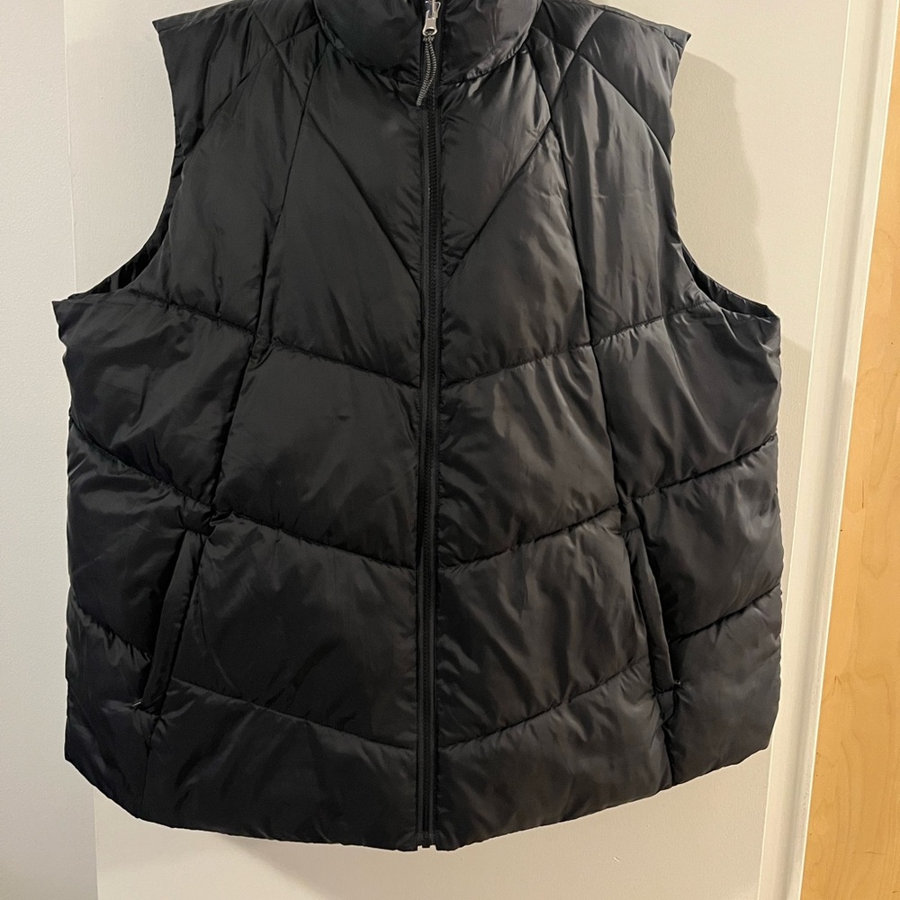 Black Puffer Vest